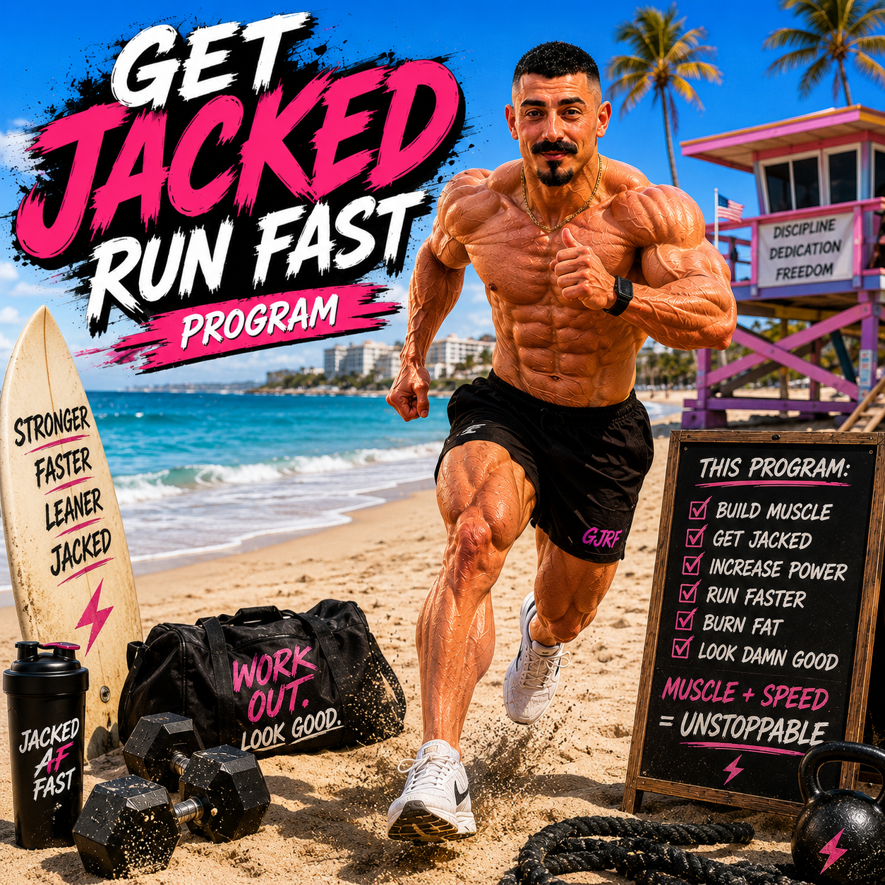 Get Jacked Run Fast